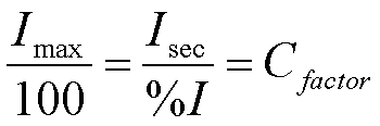 equation of percent current